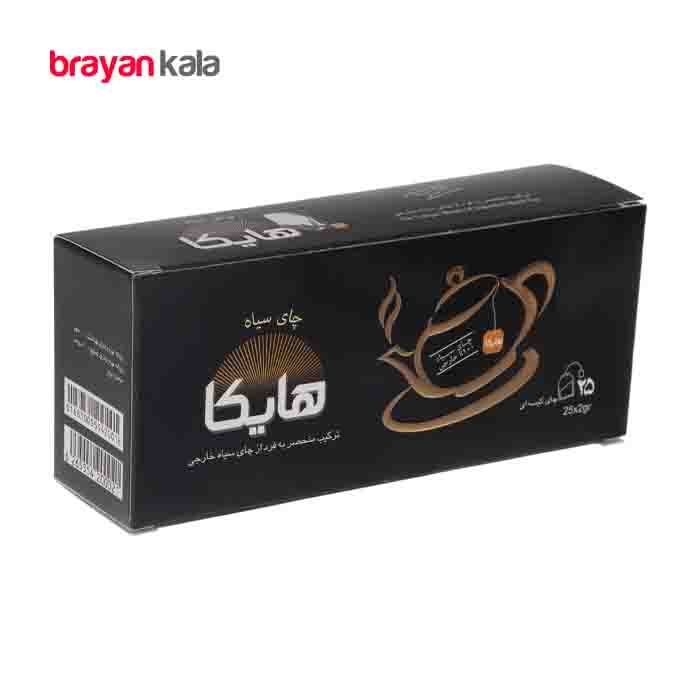 عکس شماره:1 , چای کیسه ای هایکا بسته 25 عددی